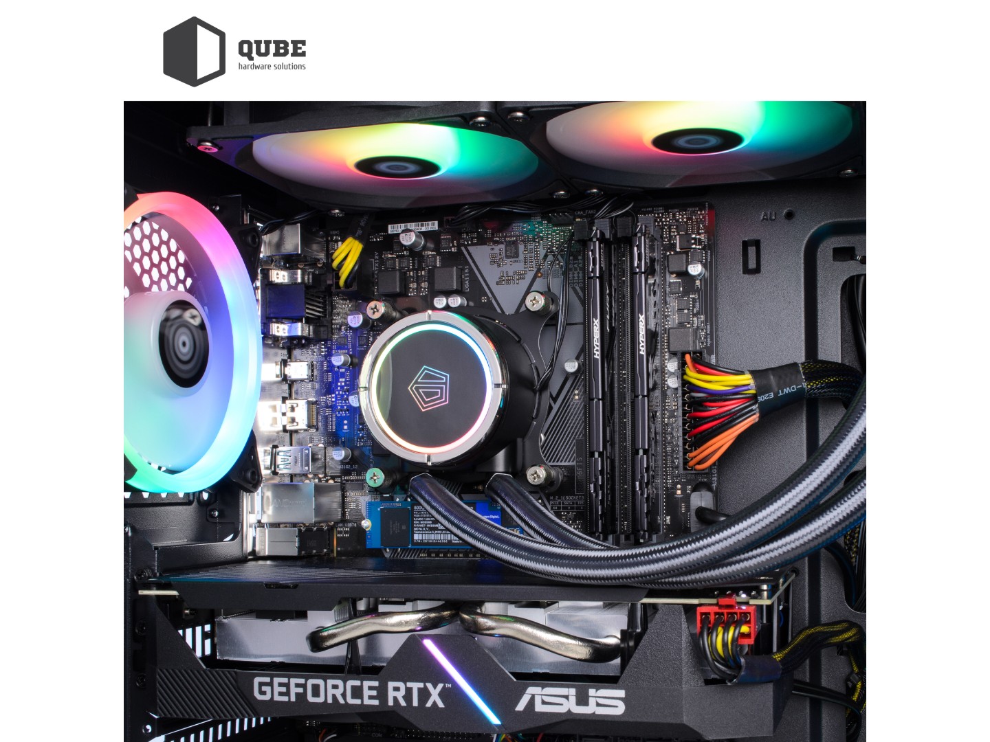 Системний блок QUBE QB Ryzen 7 7700X RTX 3050 8GB W1 324 (Ryzen77700XRTX30508GBW1324) — фото 12