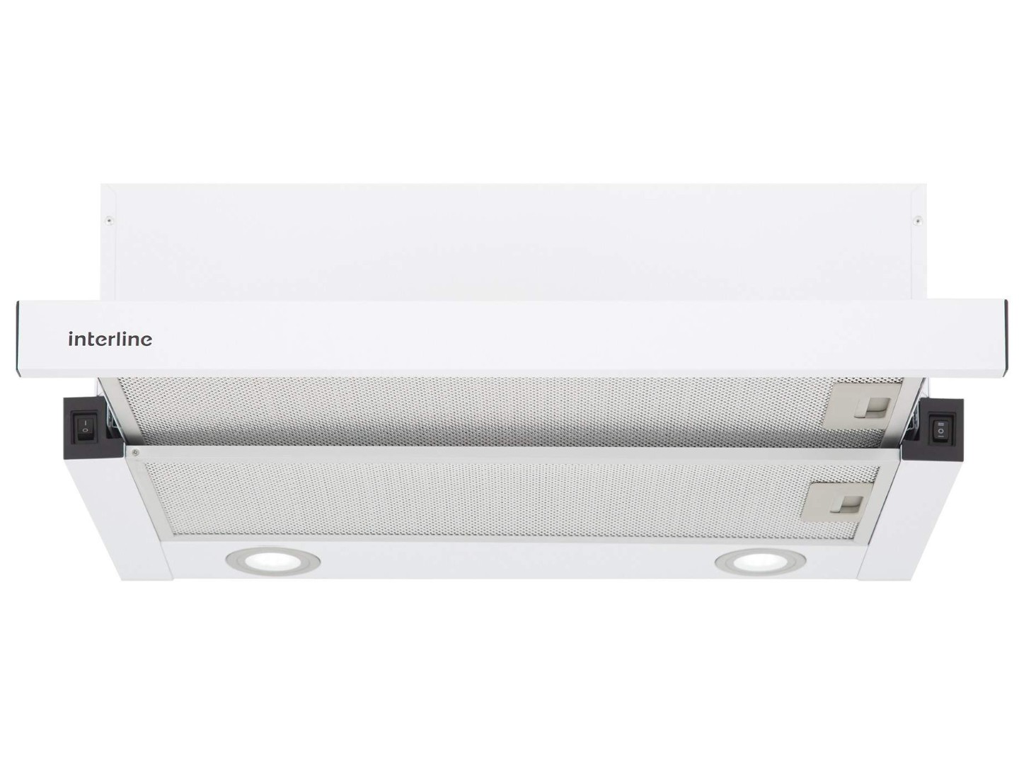 Витяжка вбудована Interline DELI WH A/60/2/T