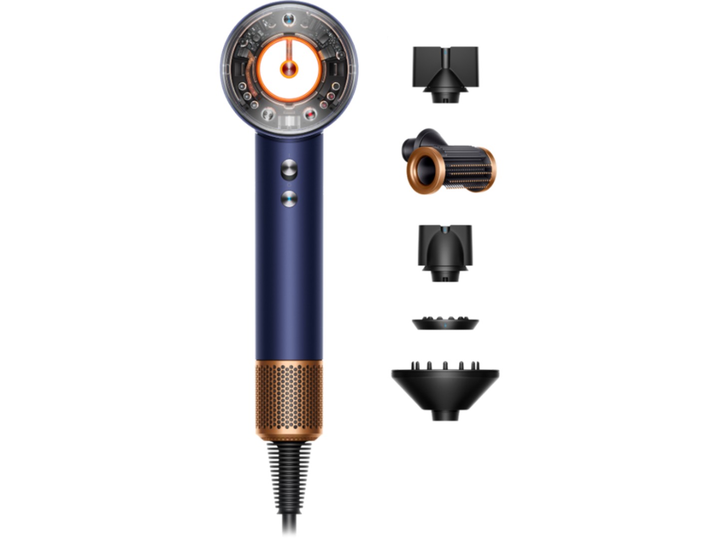 Фен Dyson HD16 Supersonic Nural Prussian Blue/Rich Copper Синій/Мідь (122612-01)
