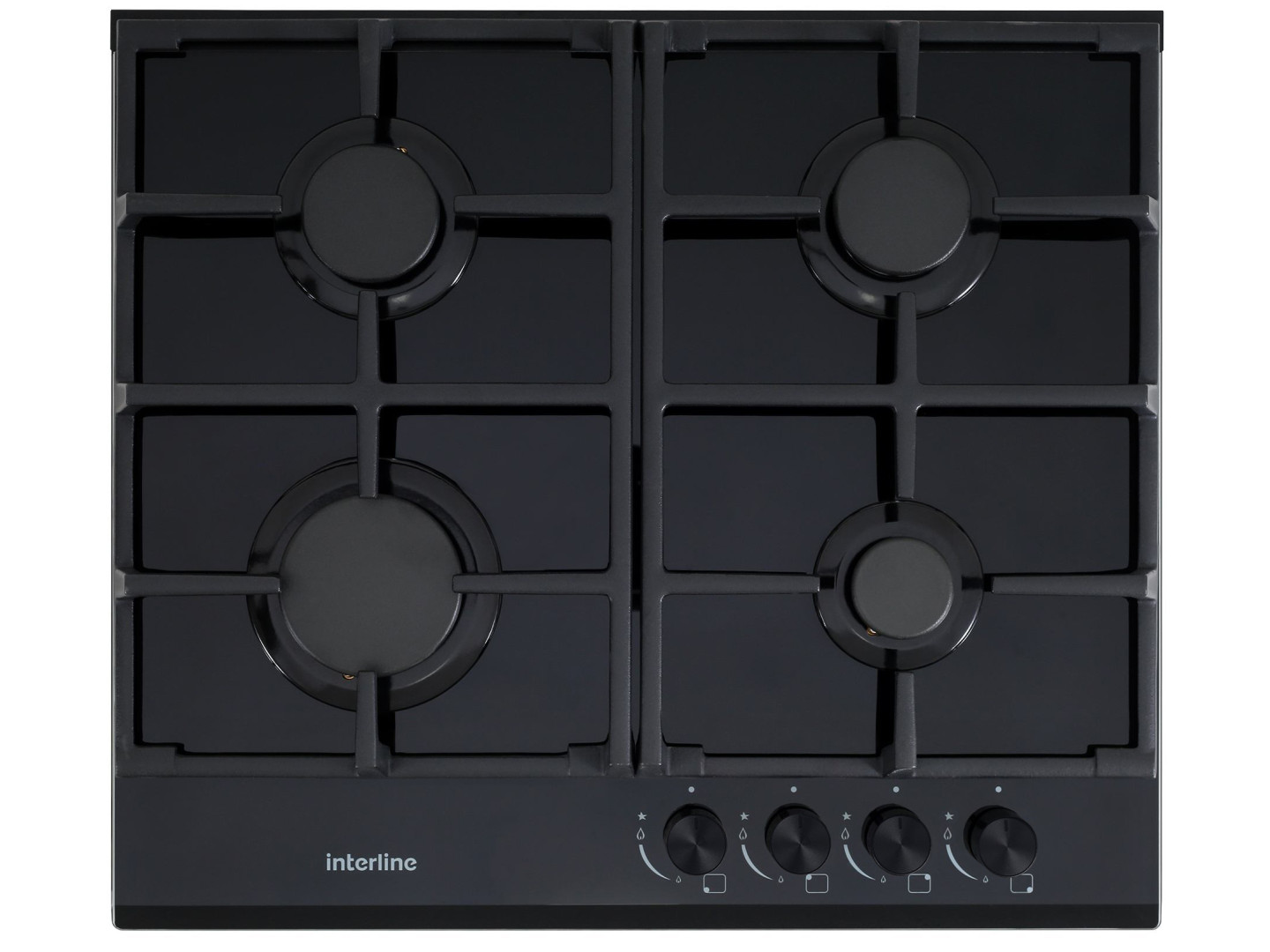 Варильна поверхня газова Interline VGS 463 FGK BA