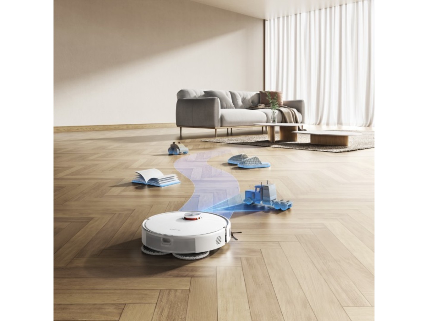 Робот-пилосос миючий Xiaomi Vacuum S40 Pro (1165509) — фото 2