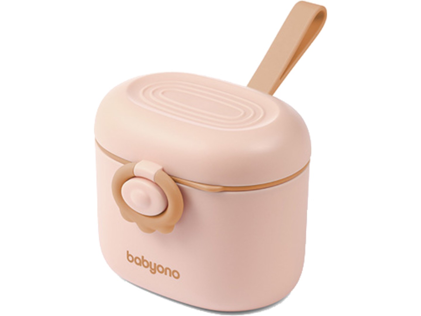 Дозатор молочної суміші для малюка BabyOno 240 мл з герметичною кришкою та ложечкою беж. (1544/02) — фото 4