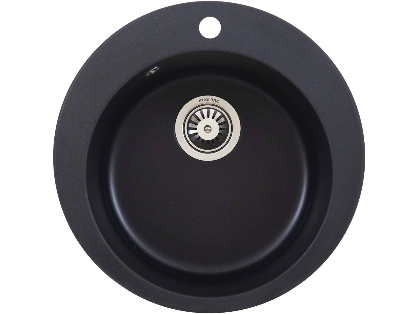 Мийка кухонна Interline Rondo New Black — фото 1