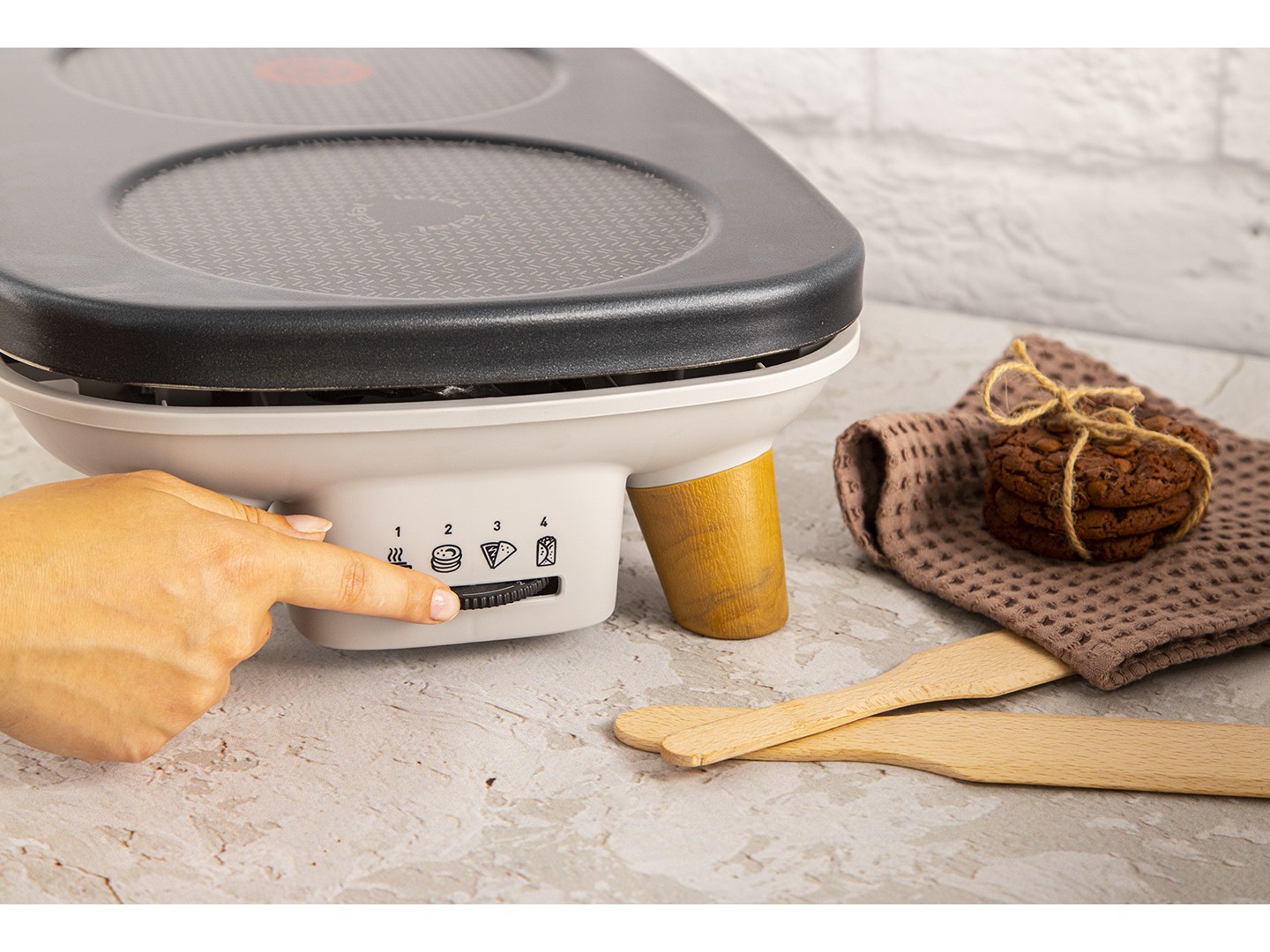 Млинниця Tefal Crepier Gourmet PY900D12 — фото 8