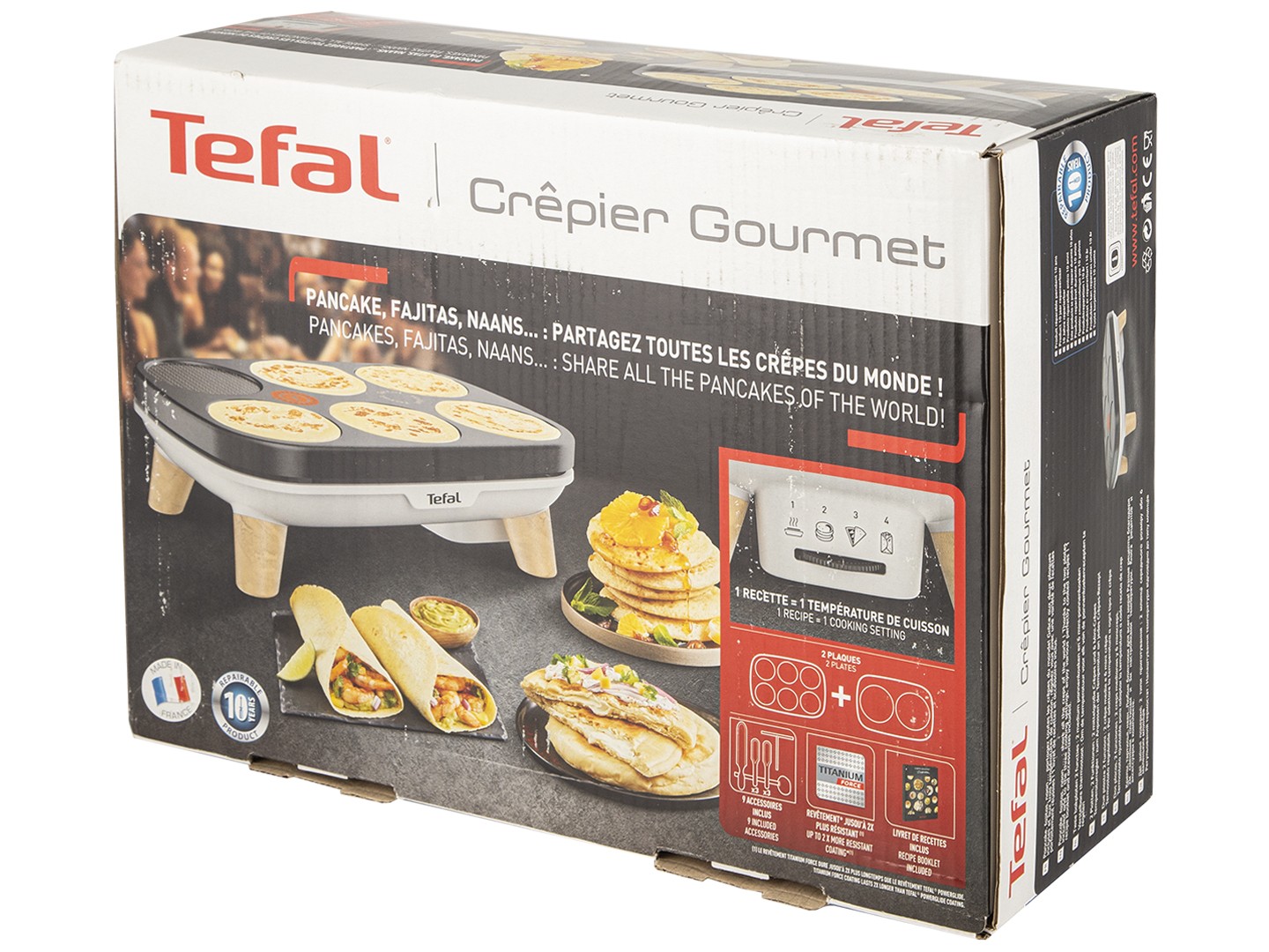 Млинниця Tefal Crepier Gourmet PY900D12 — фото 30