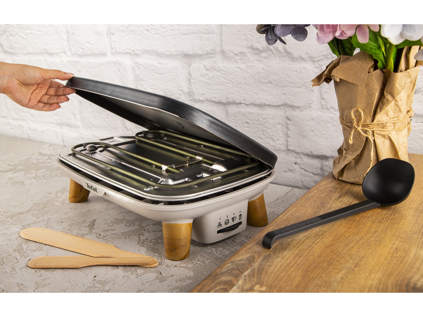 Млинниця Tefal Crepier Gourmet PY900D12 — фото 9