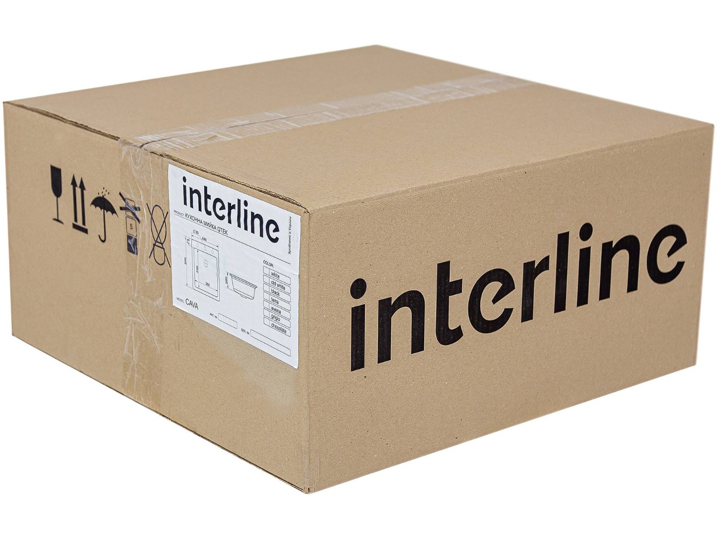 Мийка кухонна Interline CAVA Black — фото 12