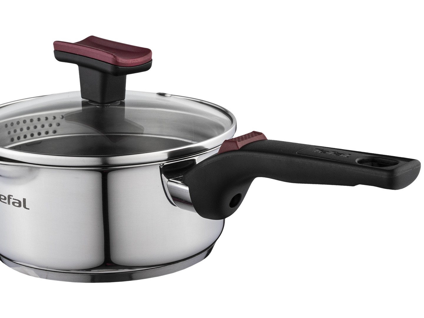Набір посуду Tefal G723SA74 Cook & Clip 10 пр каструлі 22см (6,1 л)/24 см (5,0 л)/20 см (2,9 л)/18 см (2,0 л), ковш16 см (1,5 л) — фото 16