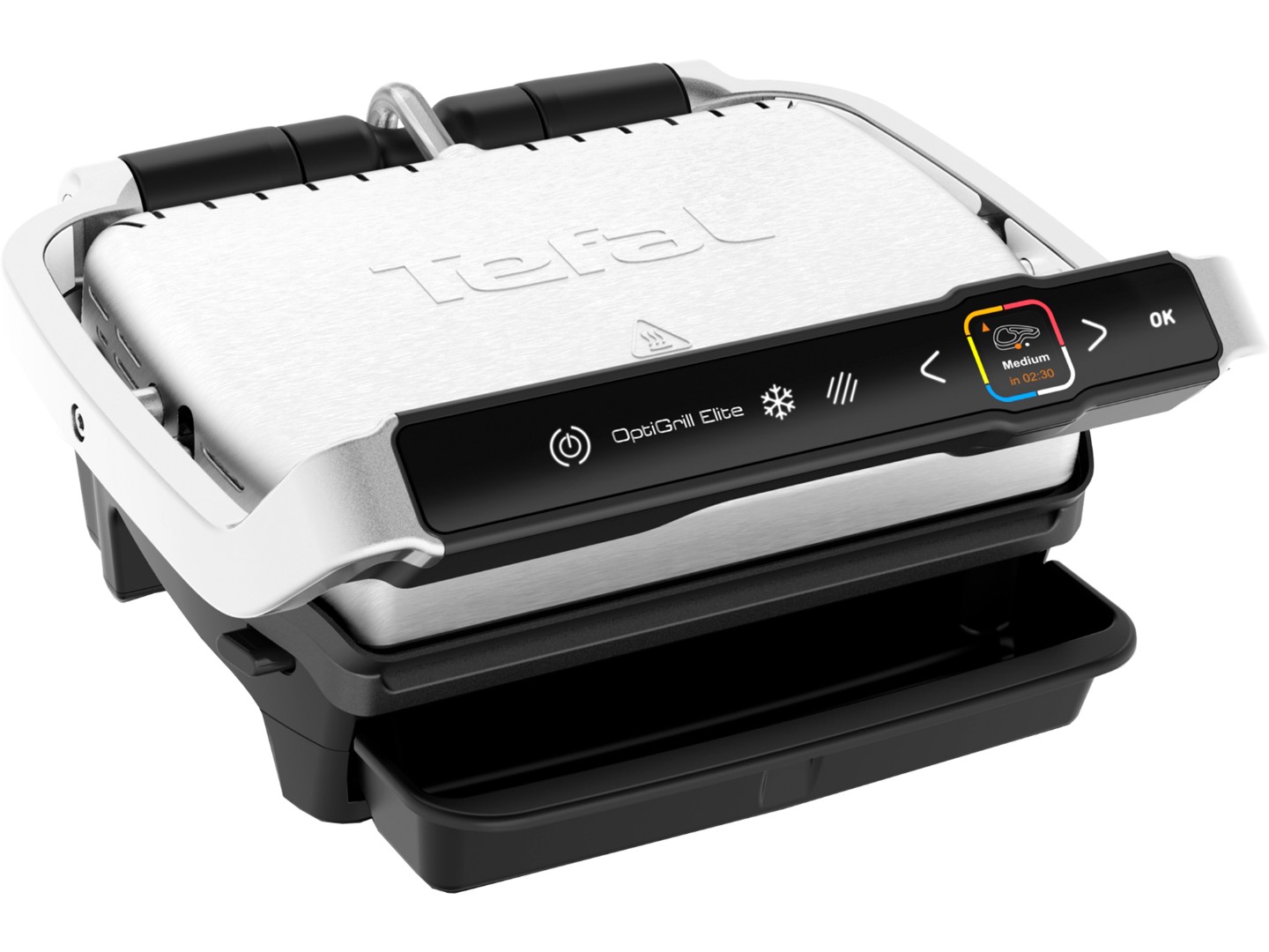 Гриль-барбекю електричний Tefal GC750D30 OptiGrill Elite
