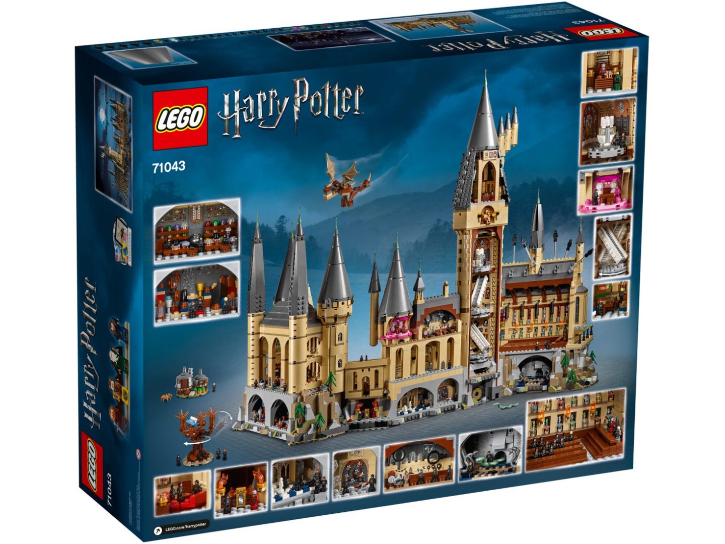 Конструктор LEGO Harry Potter Замок Гоґвортс (71043) — фото 20