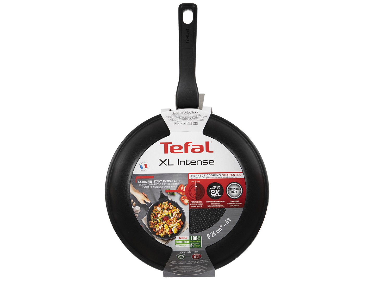 Сковорода універсальна Tefal C3840553 XL INTENSE 26 см — фото 15