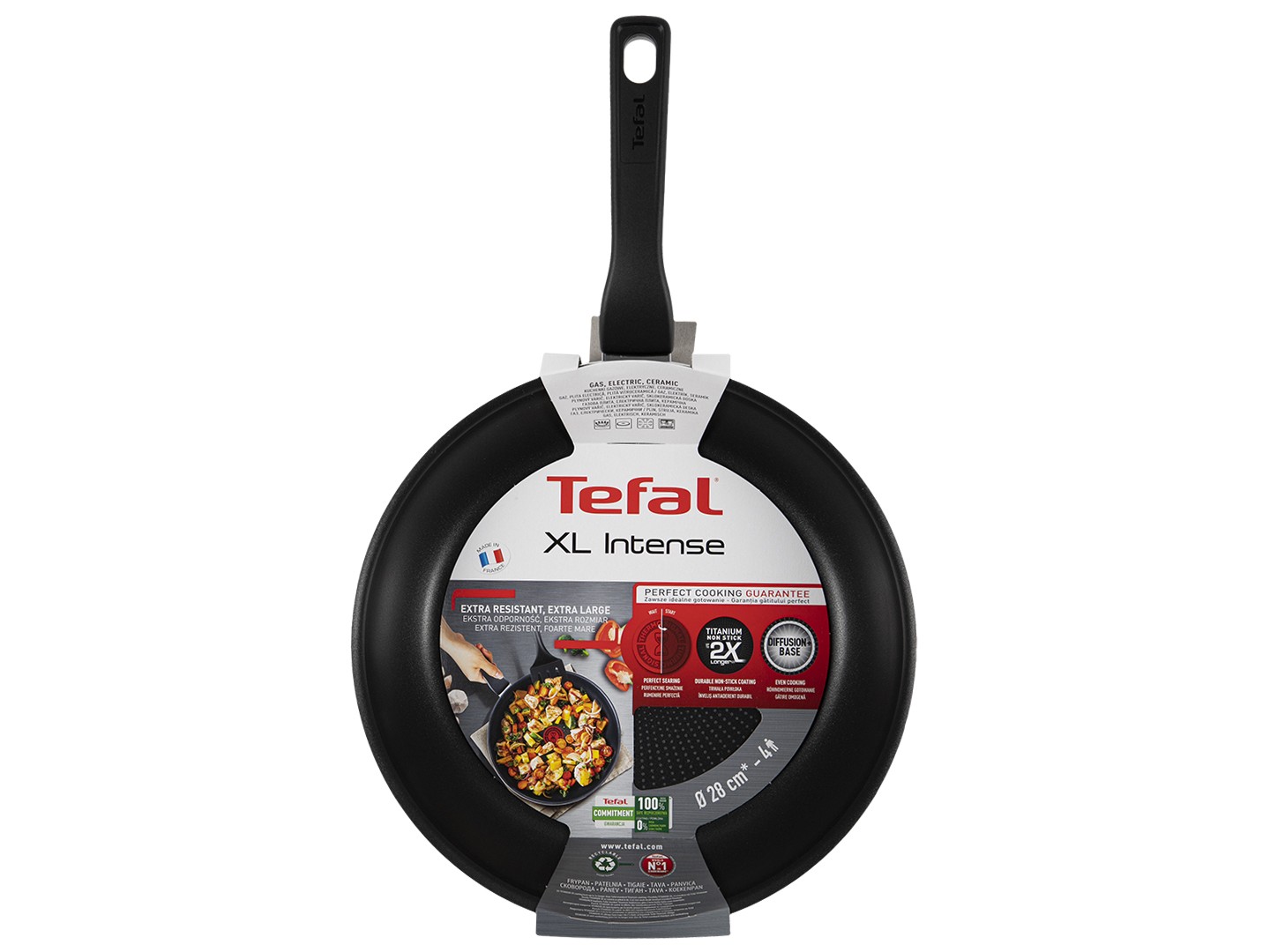 Сковорода універсальна Tefal C3840653 XL INTENSE 28 см — фото 14