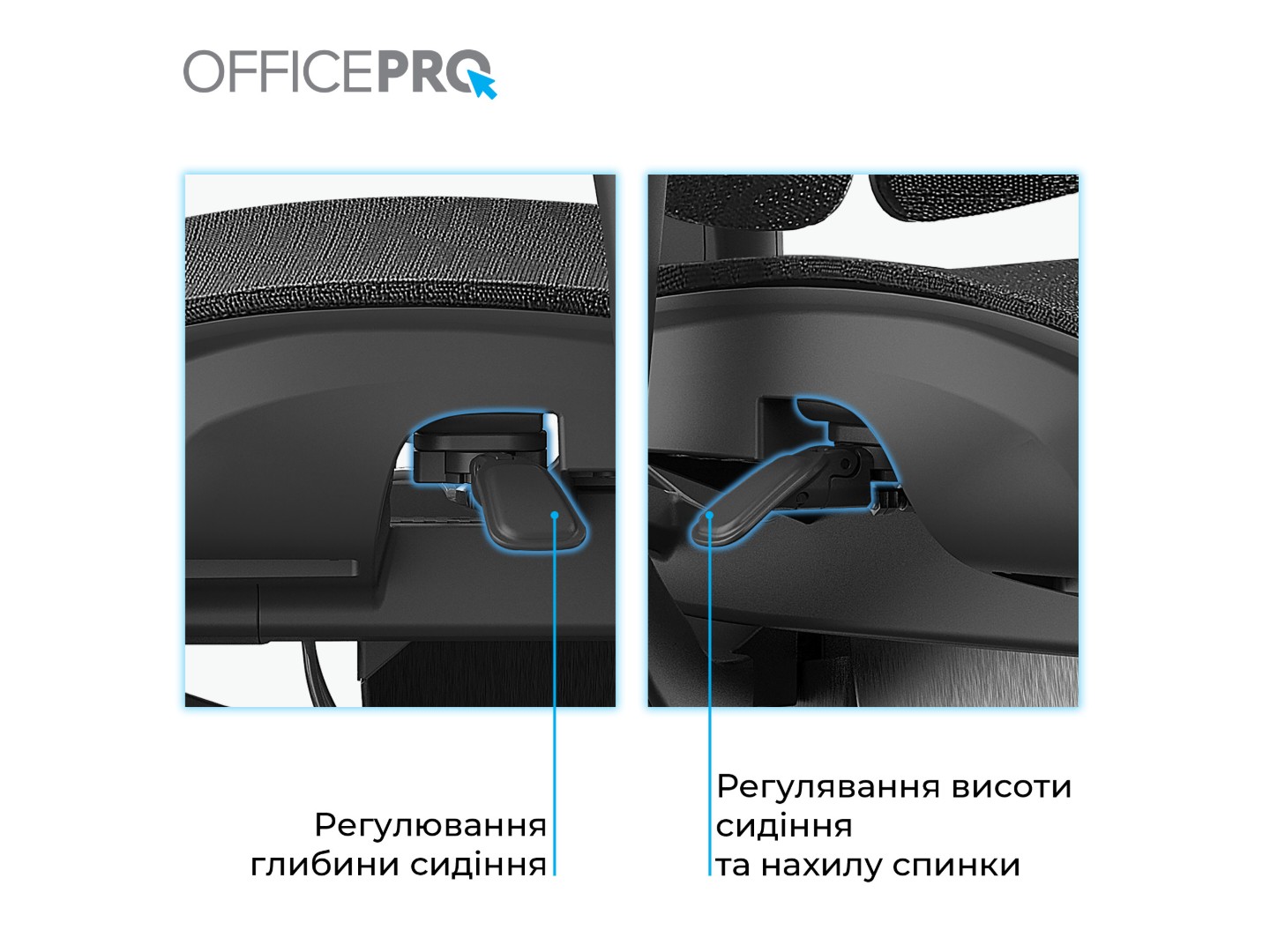 Крісло офісне OfficePro Elite Black (OC950B) — фото 15