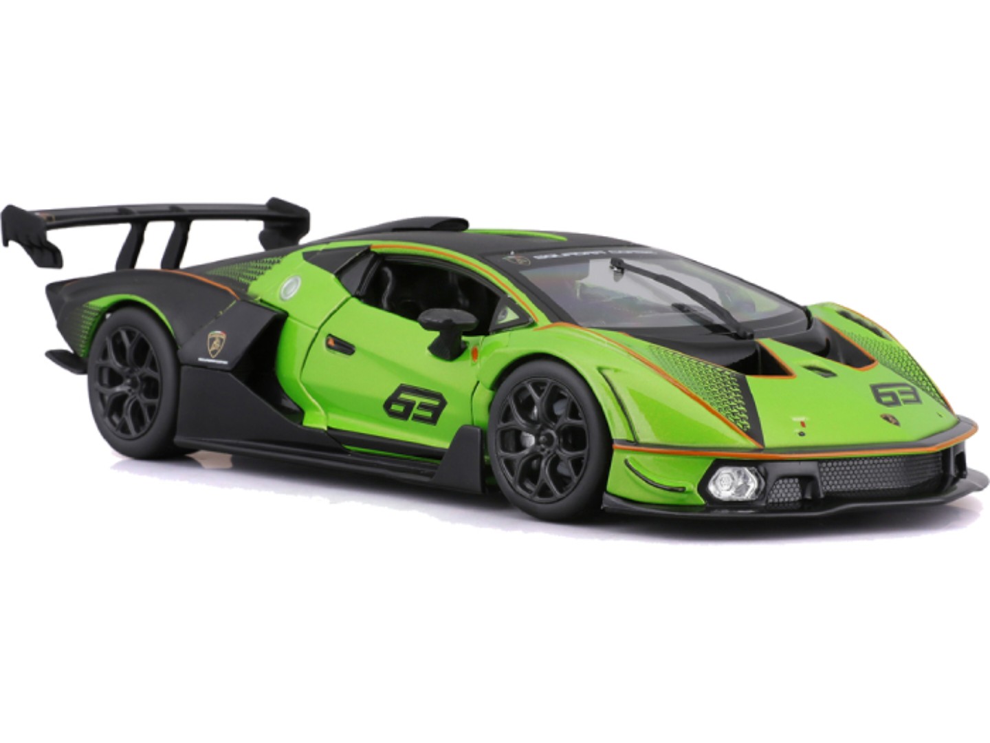 Колекційна машинка 1:24 Bburago LAMBORGHINI ESSENZA SCV12 (1:24) (18-28017) — фото 6