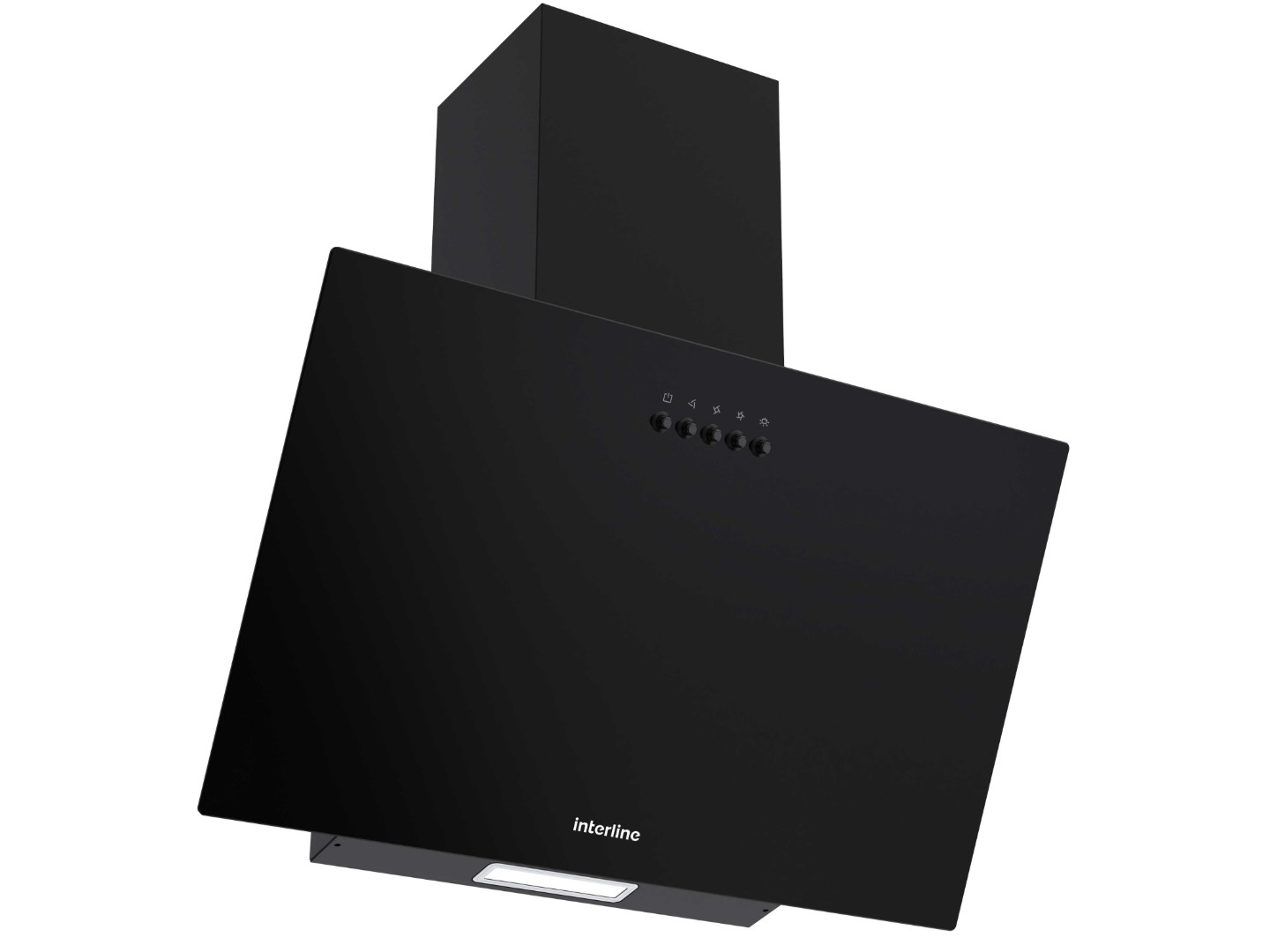 Витяжка декоративна Interline TEFFI SLIM BL A/60/GL/PB — фото 1
