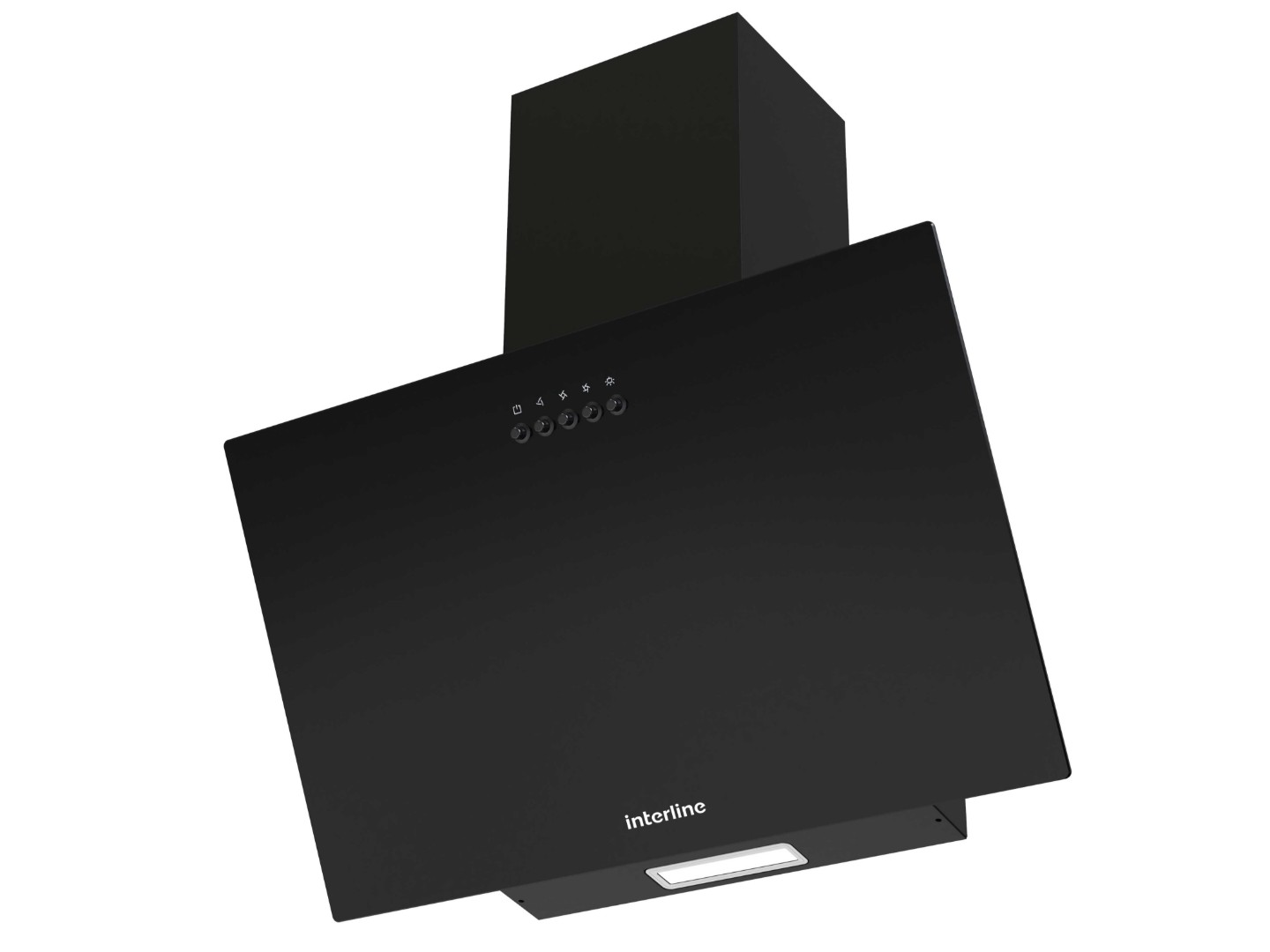 Витяжка декоративна Interline TEFFI SLIM BL A/60/GL/PB — фото 3