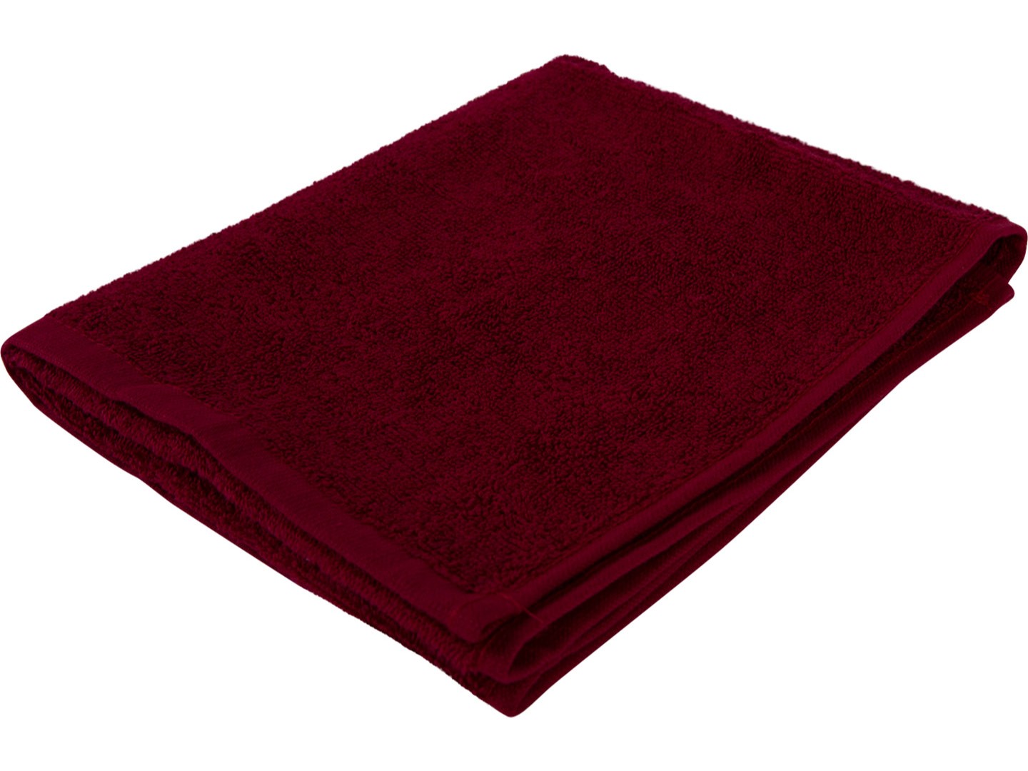 Рушник для рук GM Textile махровий бордовий 40x70