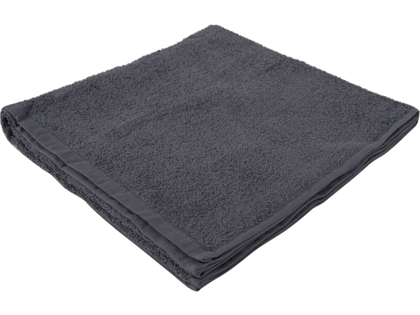Рушник банний GM Textile махровий сірий 70x140