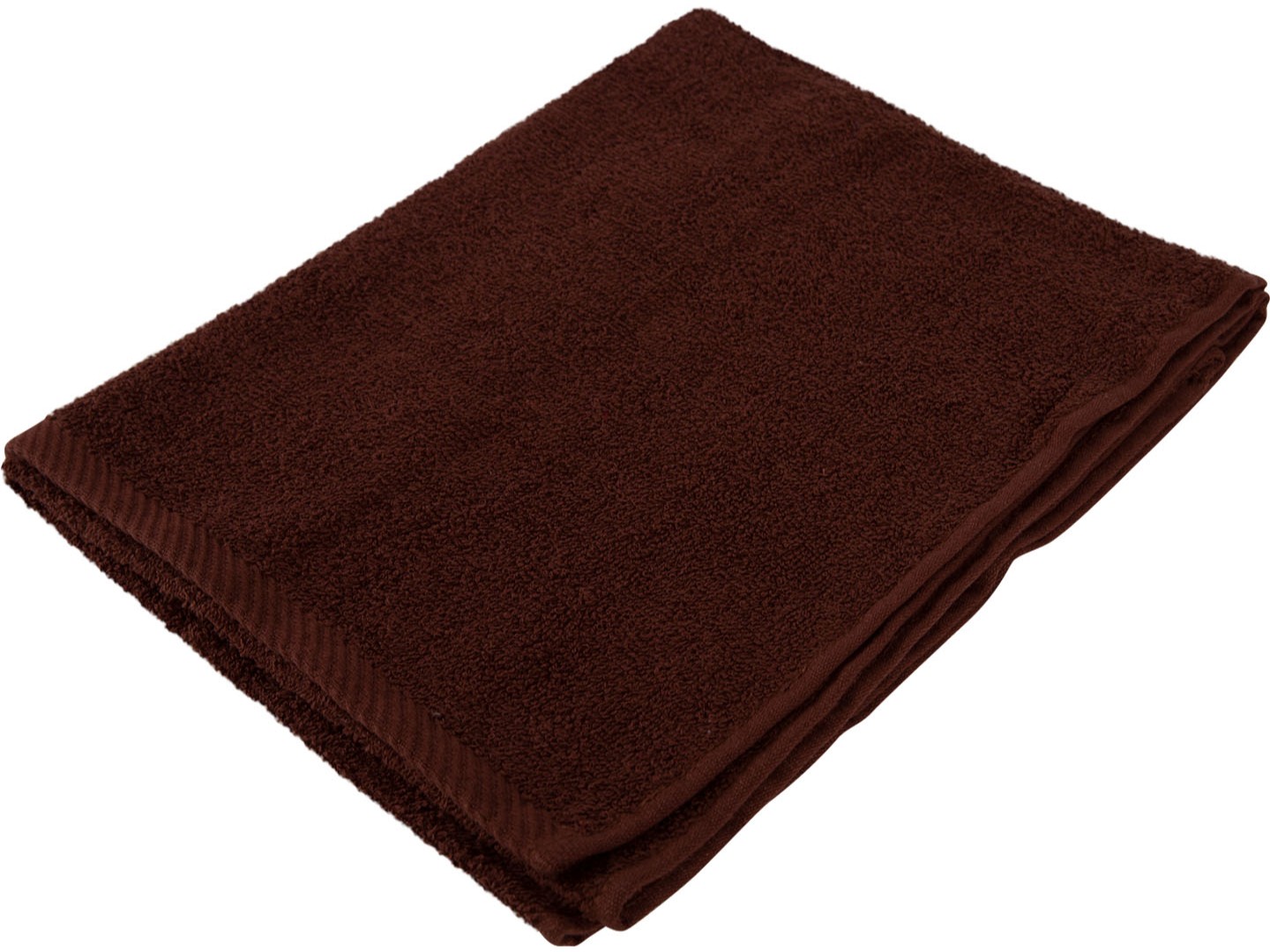Рушник для обличчя GM Textile махровий коричневий 50x90