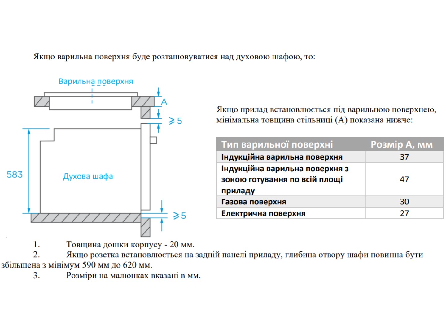 Духова шафа Interline OEG 592 ETC WA — фото 18