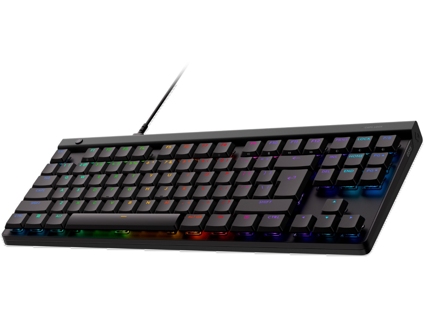 Клавіатура дротова ігрова Logitech G515 TKL Wired Gaming Keyboard Black (920-014133)