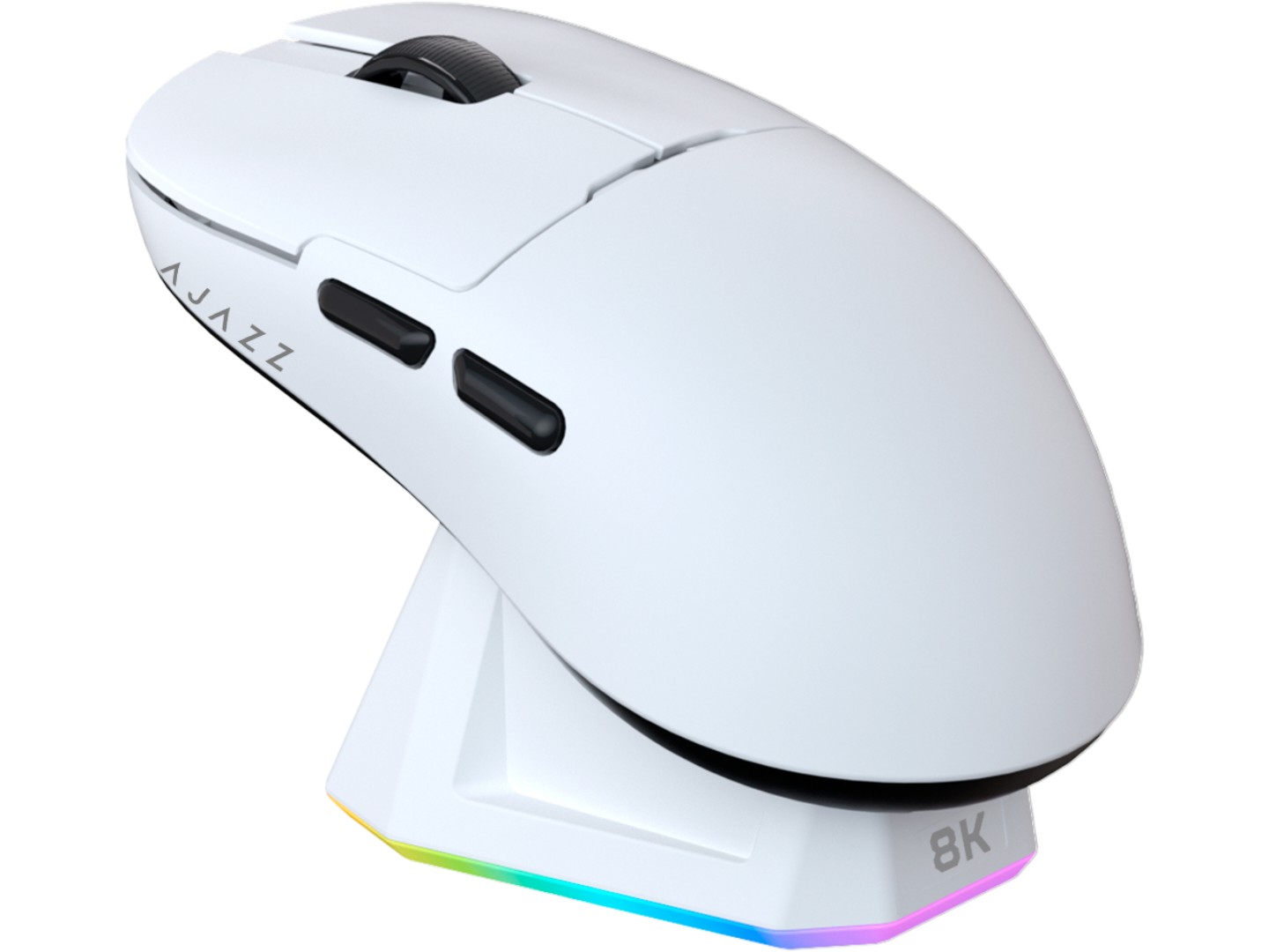 Миша бездротова ігрова Ajazz AJ159PRO -3 Mod-White-Pixart 3395-8K (AJ159-PRO-W)