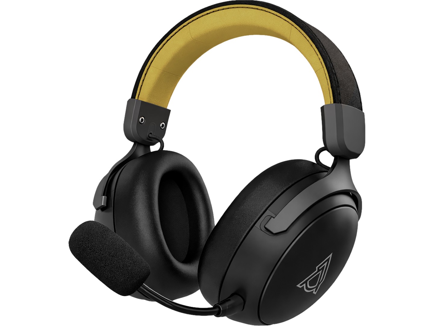 Гарнітура бездротова ігрова Ajazz AHM08 MAX 3-Mode Black (AHM08-MAX-BGY) — фото 1