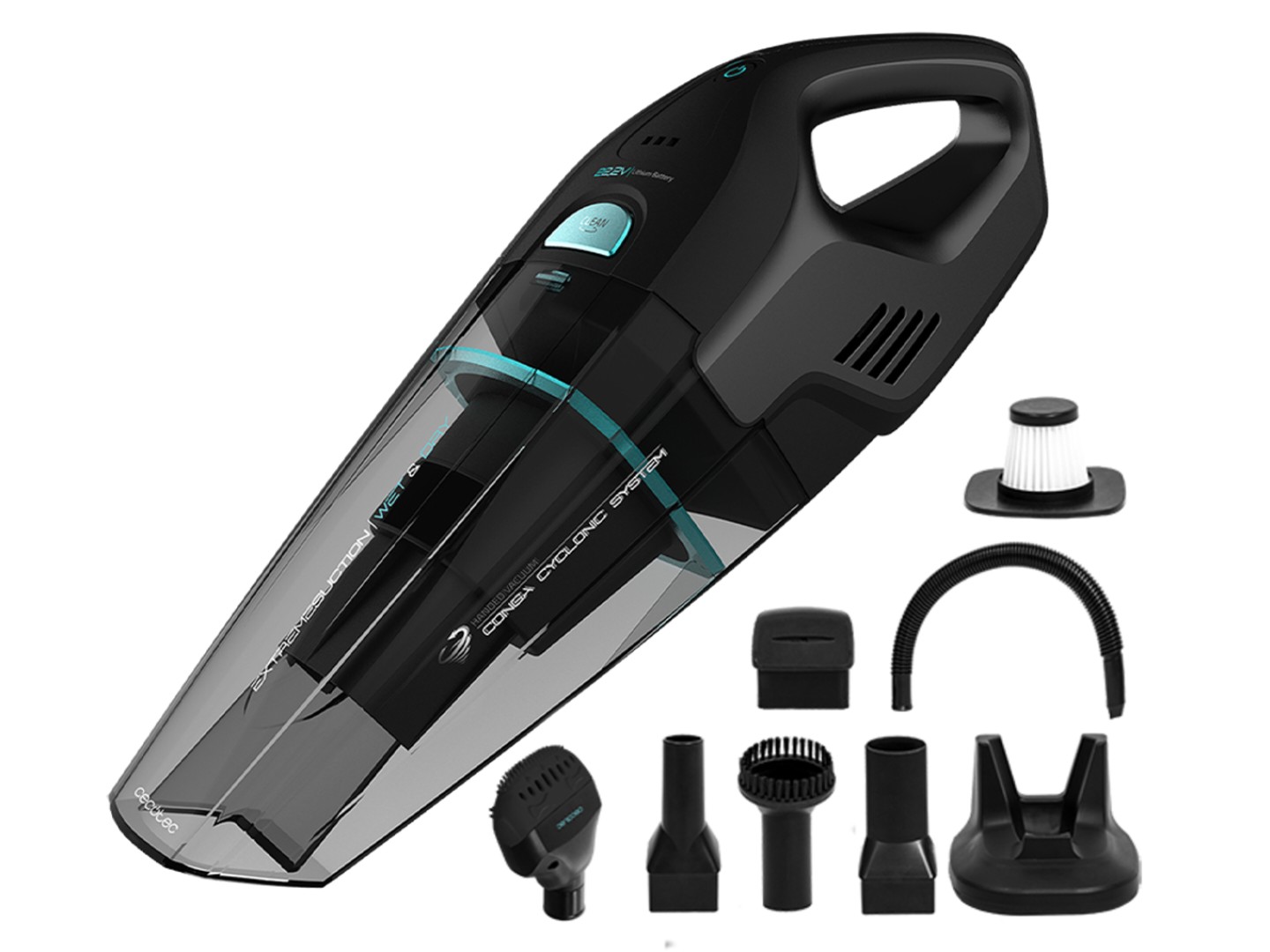 Пилосос ручний для дому Cecotec Conga Immortal ExtremeSuction 22,2 Animal Hand