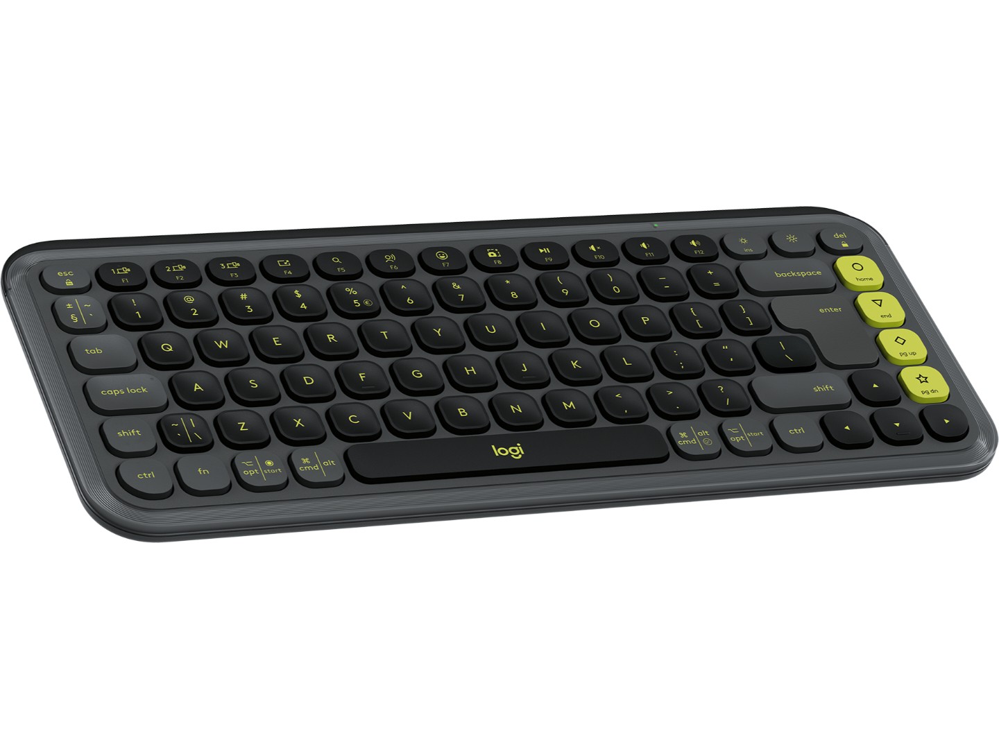 Клавіатура бездротова Logitech POP Icon Keys Graphite UKR (920-013157)