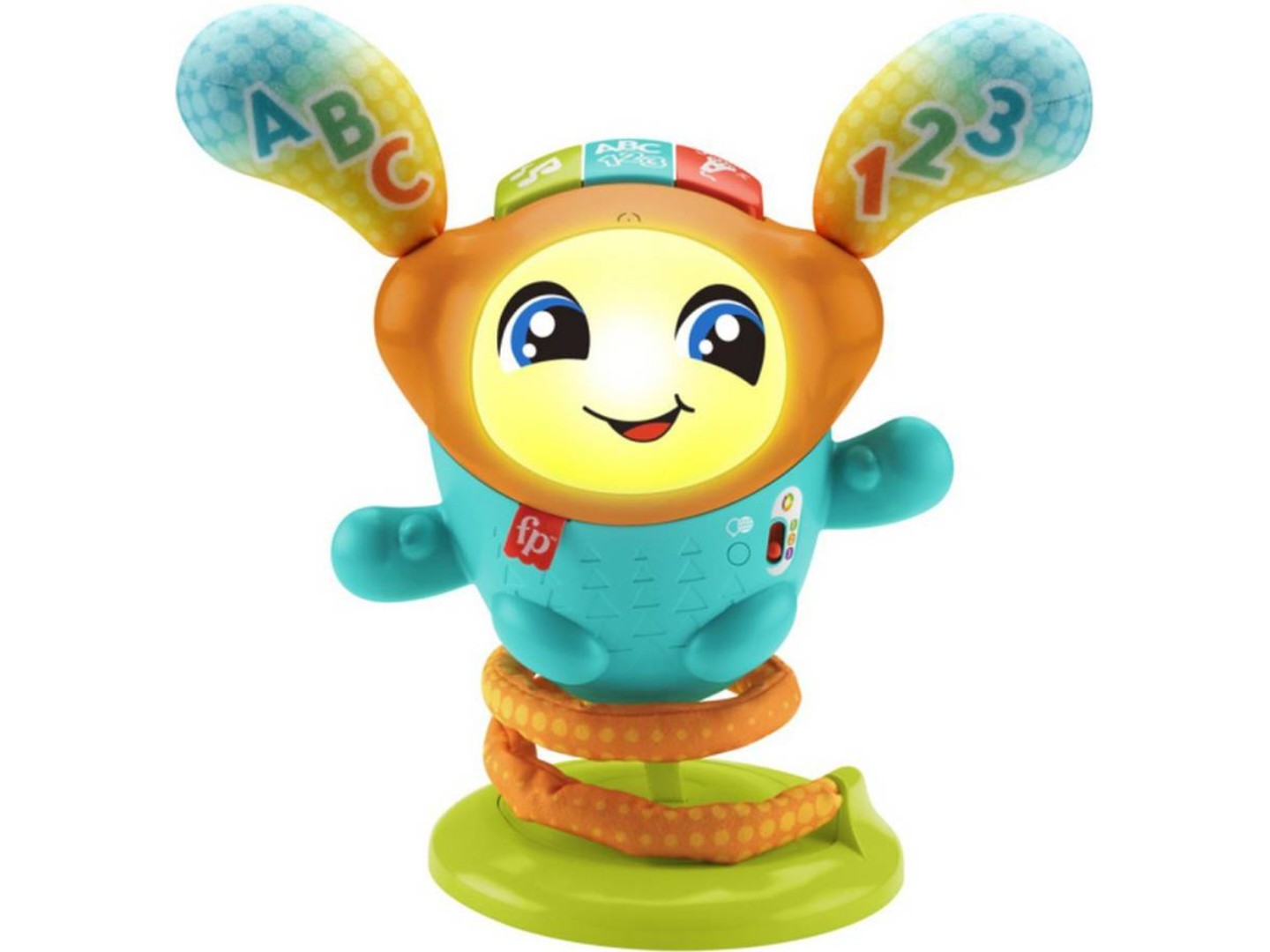 Інтерактивна іграшка Fisher-Price Ді-Джей Стрибунець з технологією Smart Stages багатомовний (JLH74)