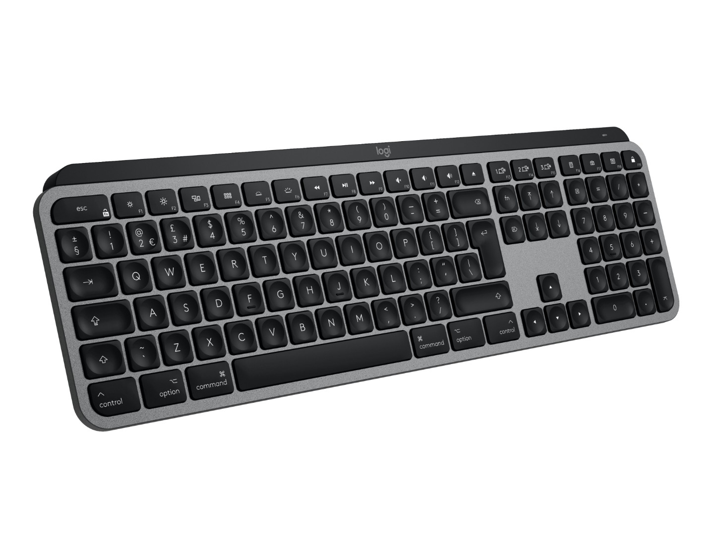 Клавіатура бездротова Logitech MX Keys S for Mac Space Grey (920-011637)
