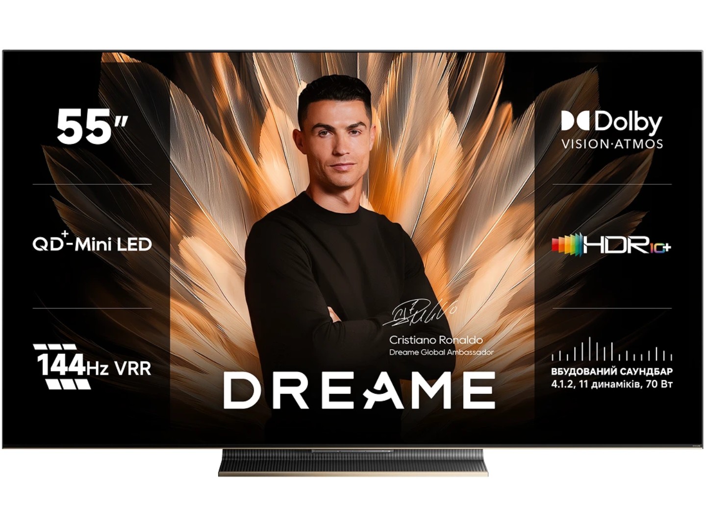 Телевізор Dreame Aura Mini LED 4K 55S100