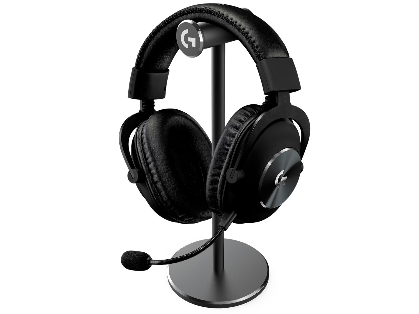 Гарнітура дротова ігрова Logitech G PRO X Gaming Headset Black USB Stand (991-000358)