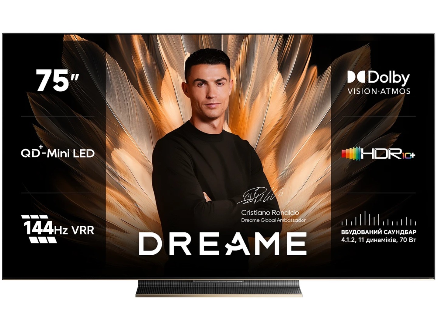 Телевізор Dreame Aura Mini LED 4K 75S100