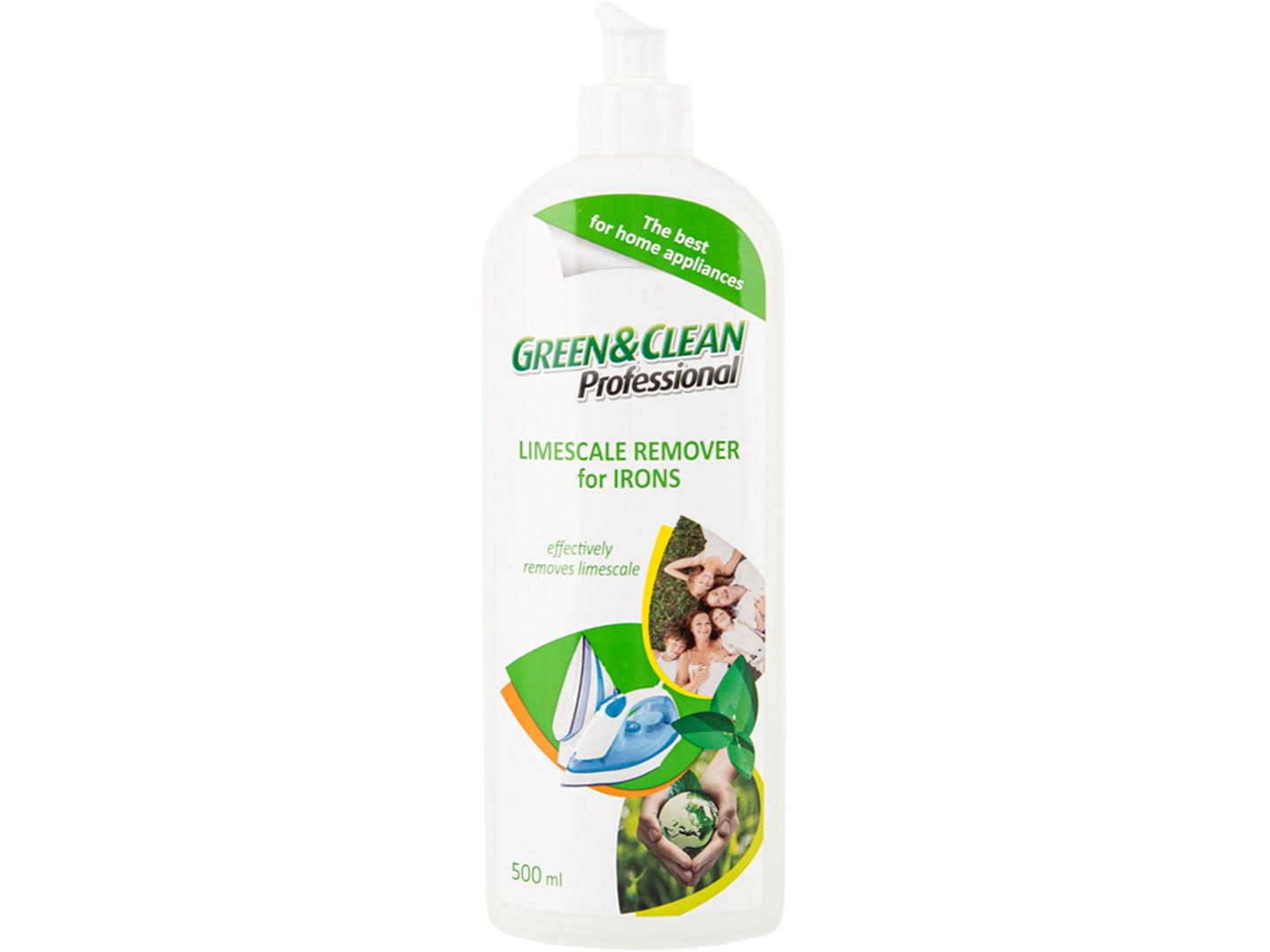 Засіб від накипу для прасок Green&Clean GC00119 Ср-во від накипу д/прасок 500мл — фото 1