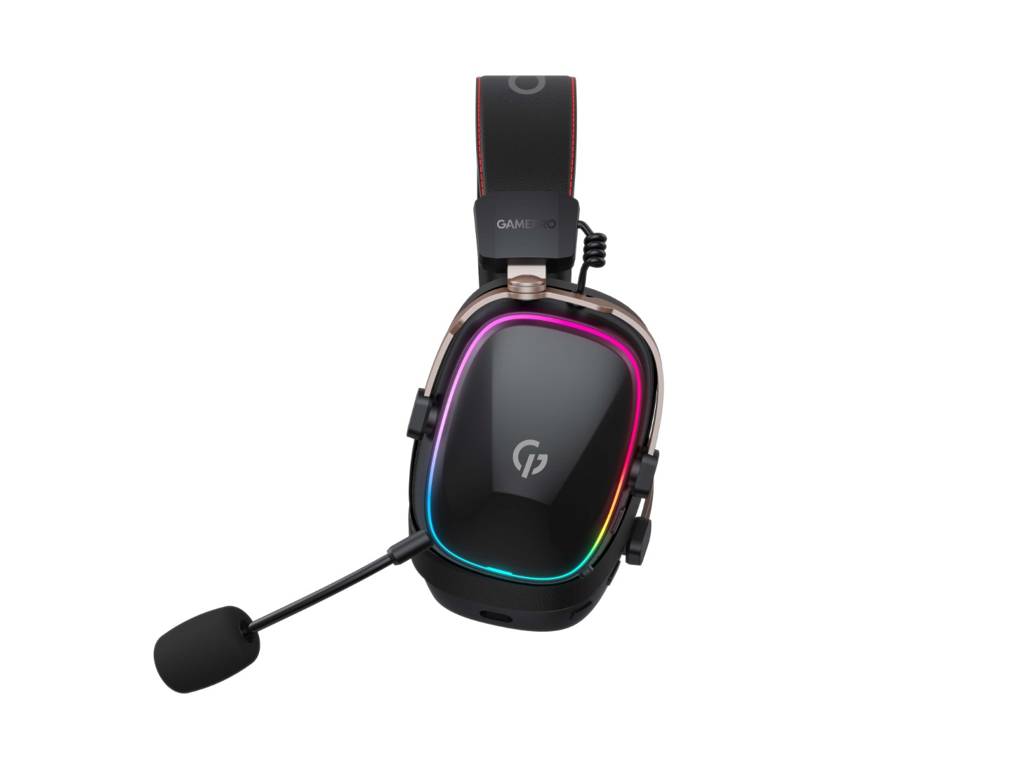 Гарнітура бездротова ігрова GamePro Asgard Valkyria RGB Tri-Mod (HSW249B) — фото 17