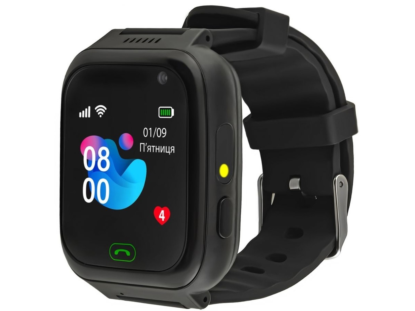 Дитячий годинник GARMIX PointPRO-100 WIFI BLACK