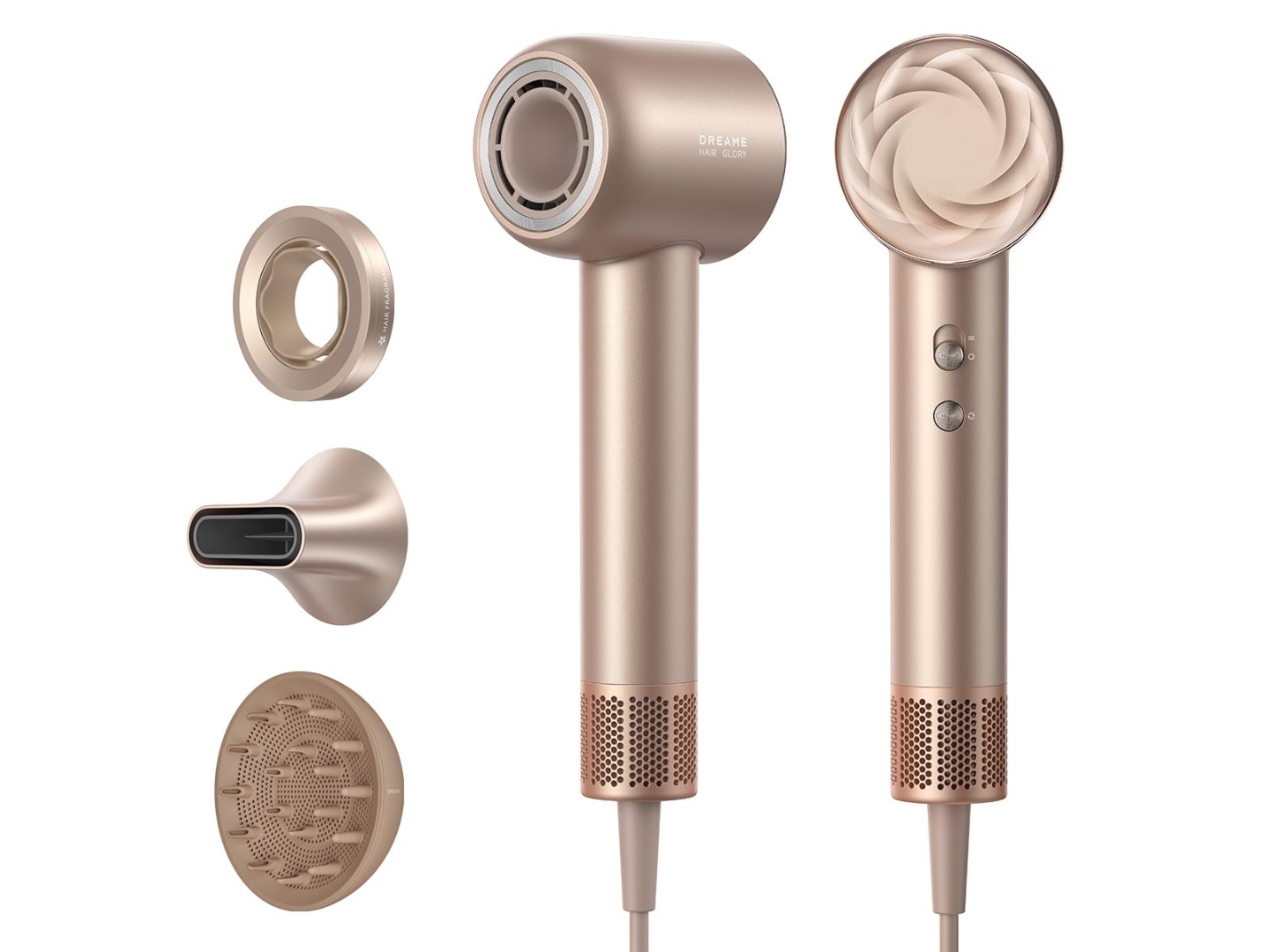Фен Dreame Hair Glory Mix High-speed Hair Dryer-Gold (AHD18)