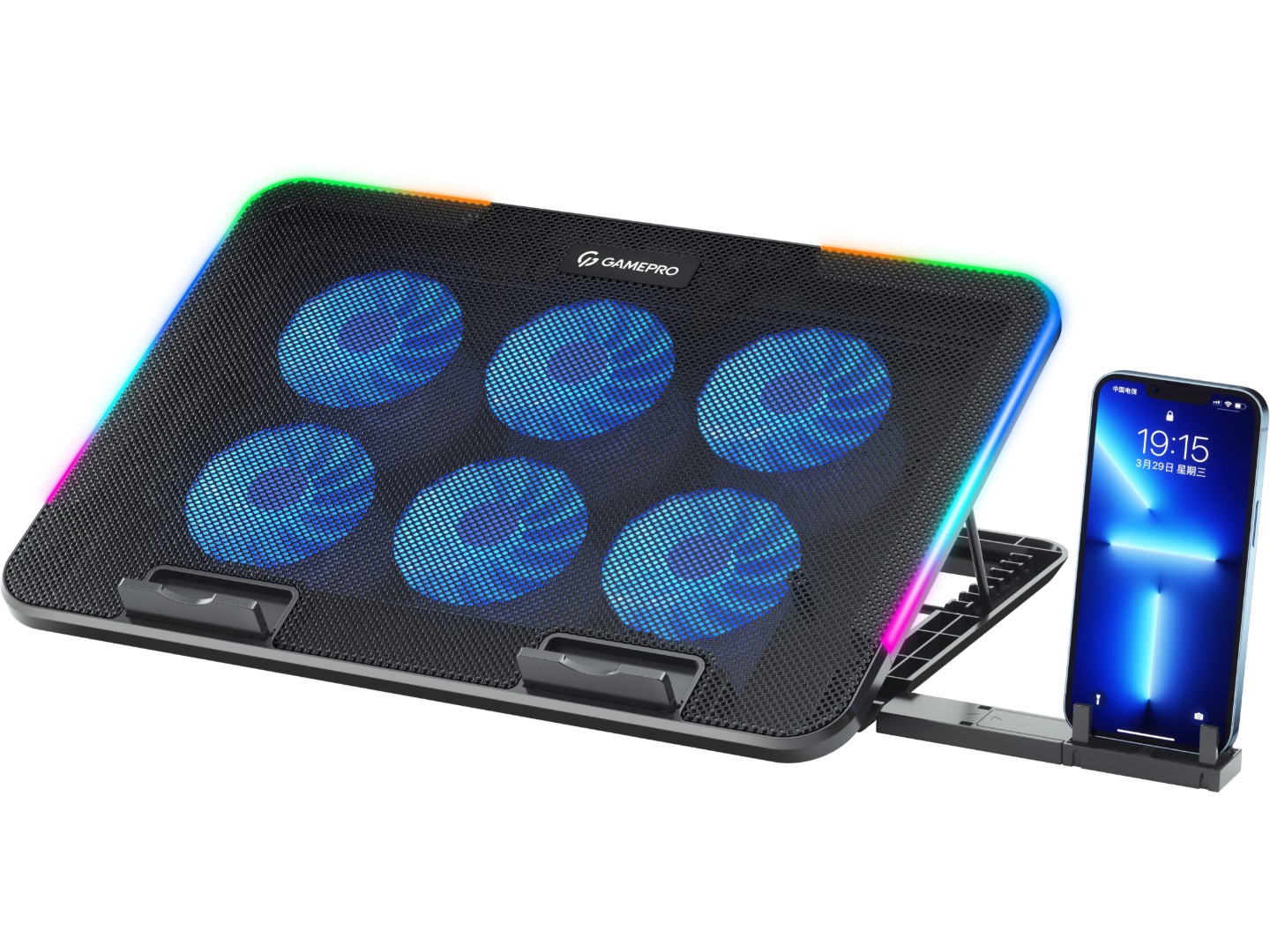 Підставка під ноутбук охолоджуюча GamePro CP670 Black