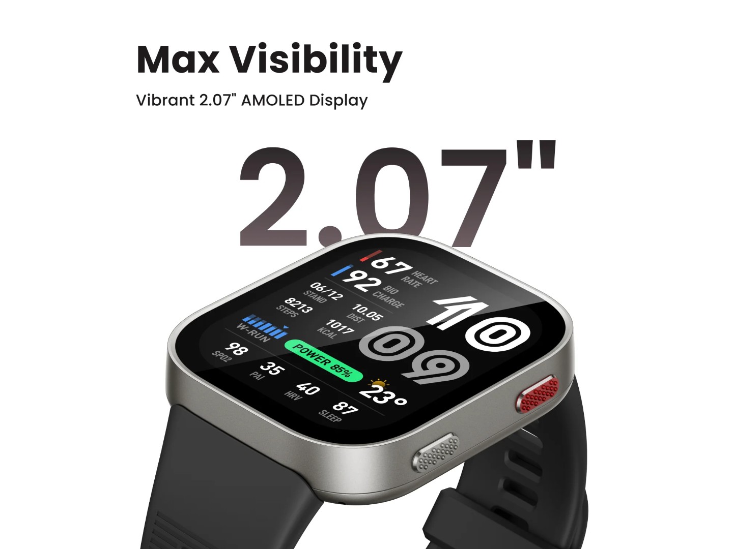 Смарт-годинник Amazfit Bip Max Silver — фото 3