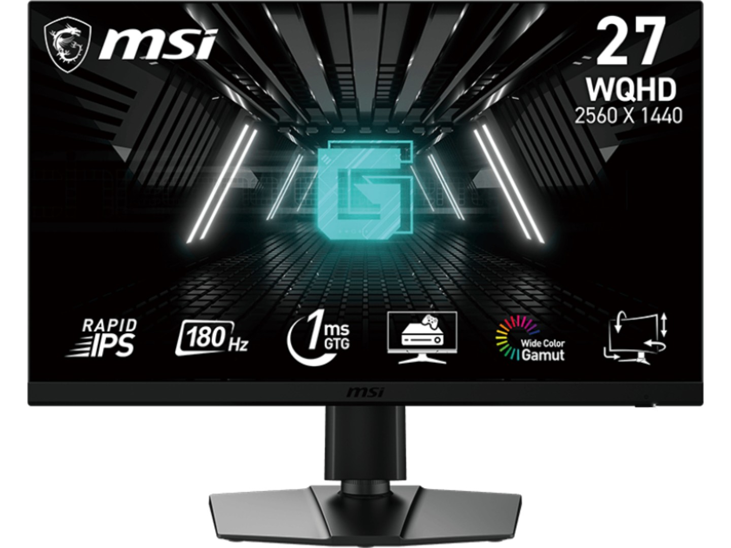 Монітор ігровий MSI G272QPF E2