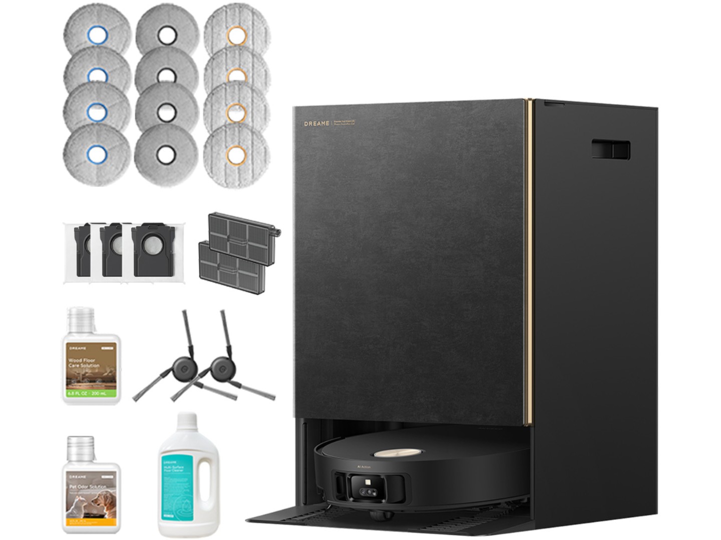 Робот-пилосос миючий Dreame Bot MatriX 10 Ultra Black (RLX95CE-bl)