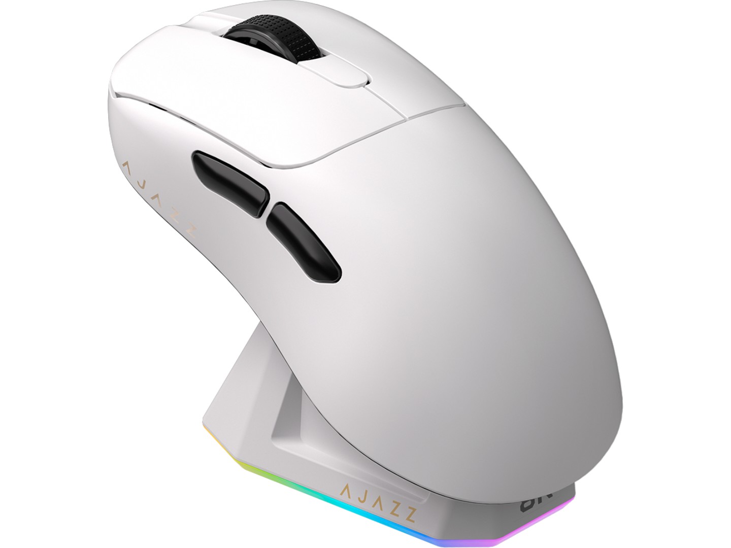 Миша бездротова ігрова Ajazz AJ179PRO -3 Mod-White-Pixart 3395-8K (AJ179-PRO-W)