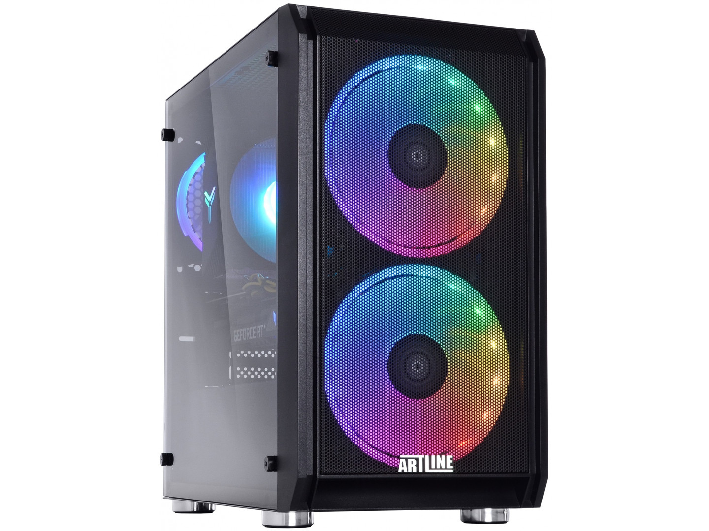 Системний блок QUBE QB Ryzen 7 5700X RTX 3050 8GB NM 324 (Ryzen75700XRTX30508GBNM324)