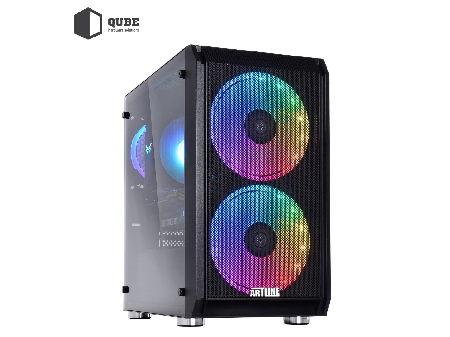 Системний блок QUBE QB i7 14700F RTX 3050 8GB NM 324 (i714700FRTX30508GBNM324) — фото 2
