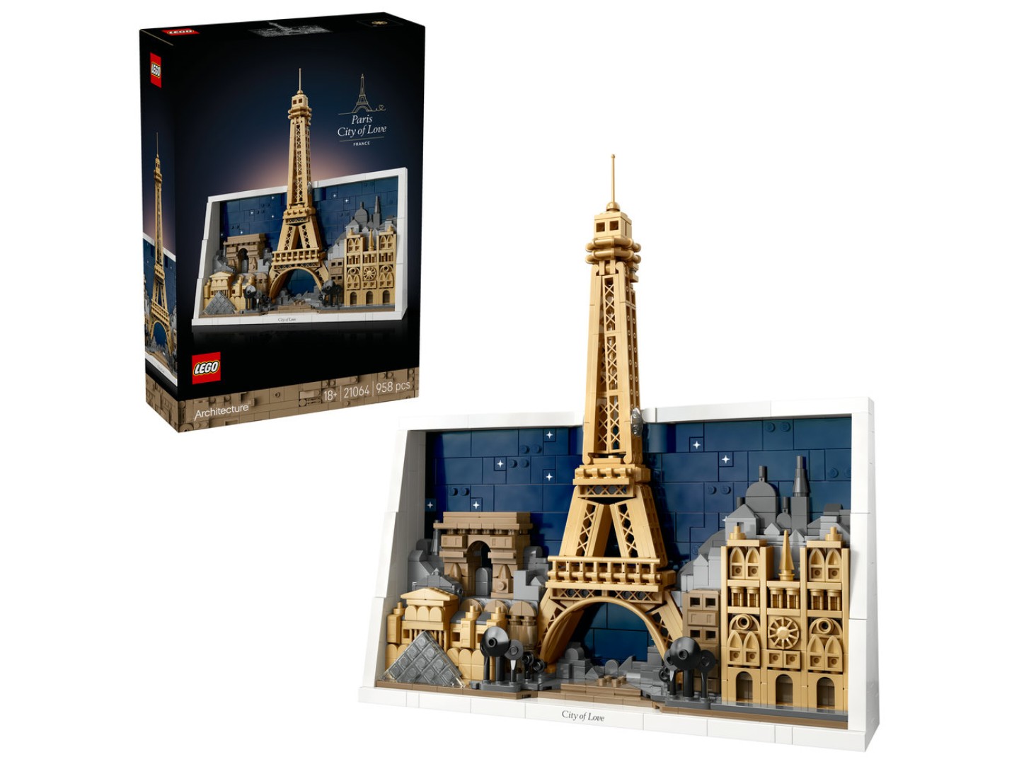 Конструктор LEGO Architecture Париж — місто кохання (21064) — фото 1