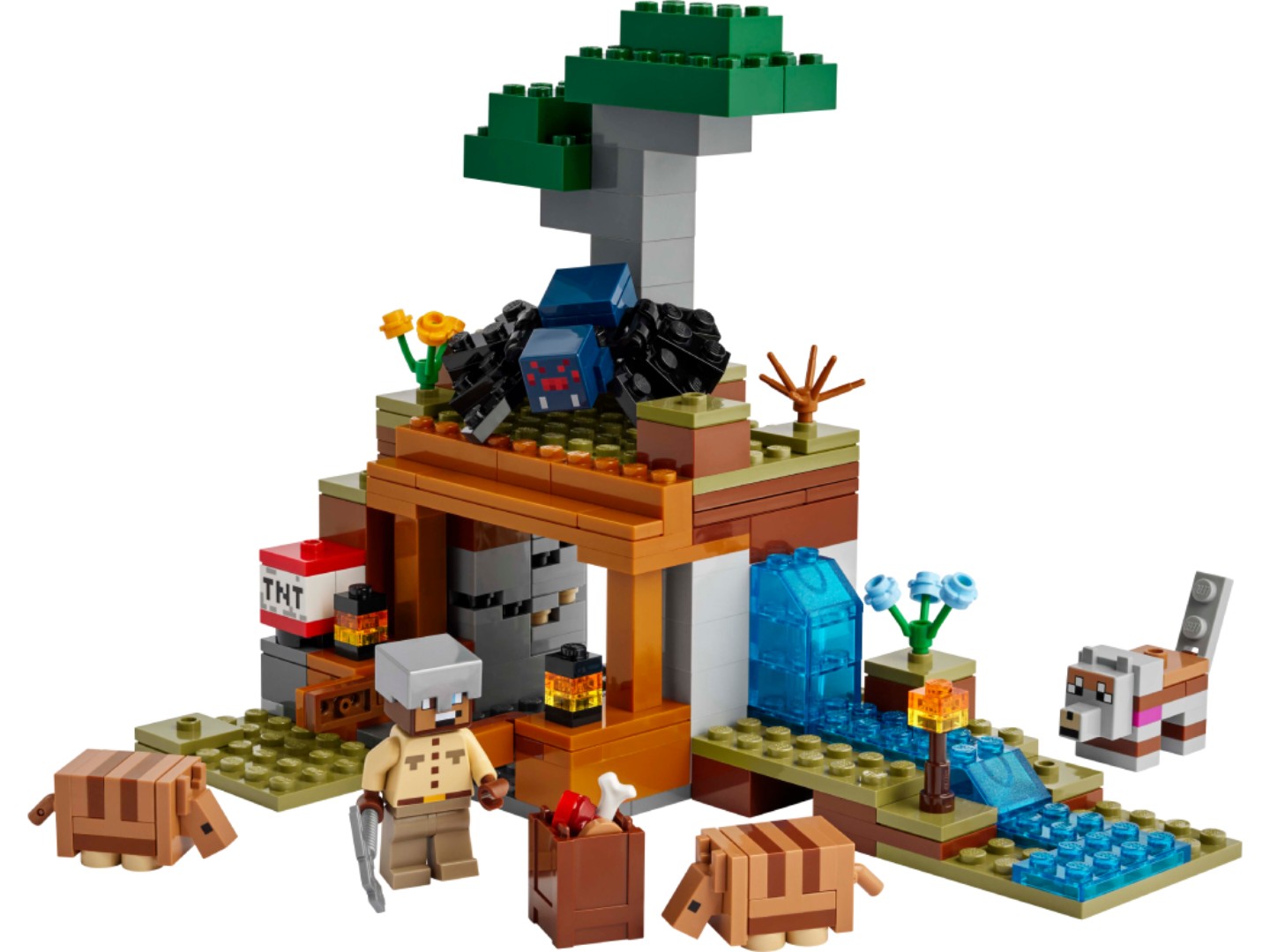 Конструктор LEGO Minecraft Шахтна експедиція «Броненосець» (21269) — фото 3