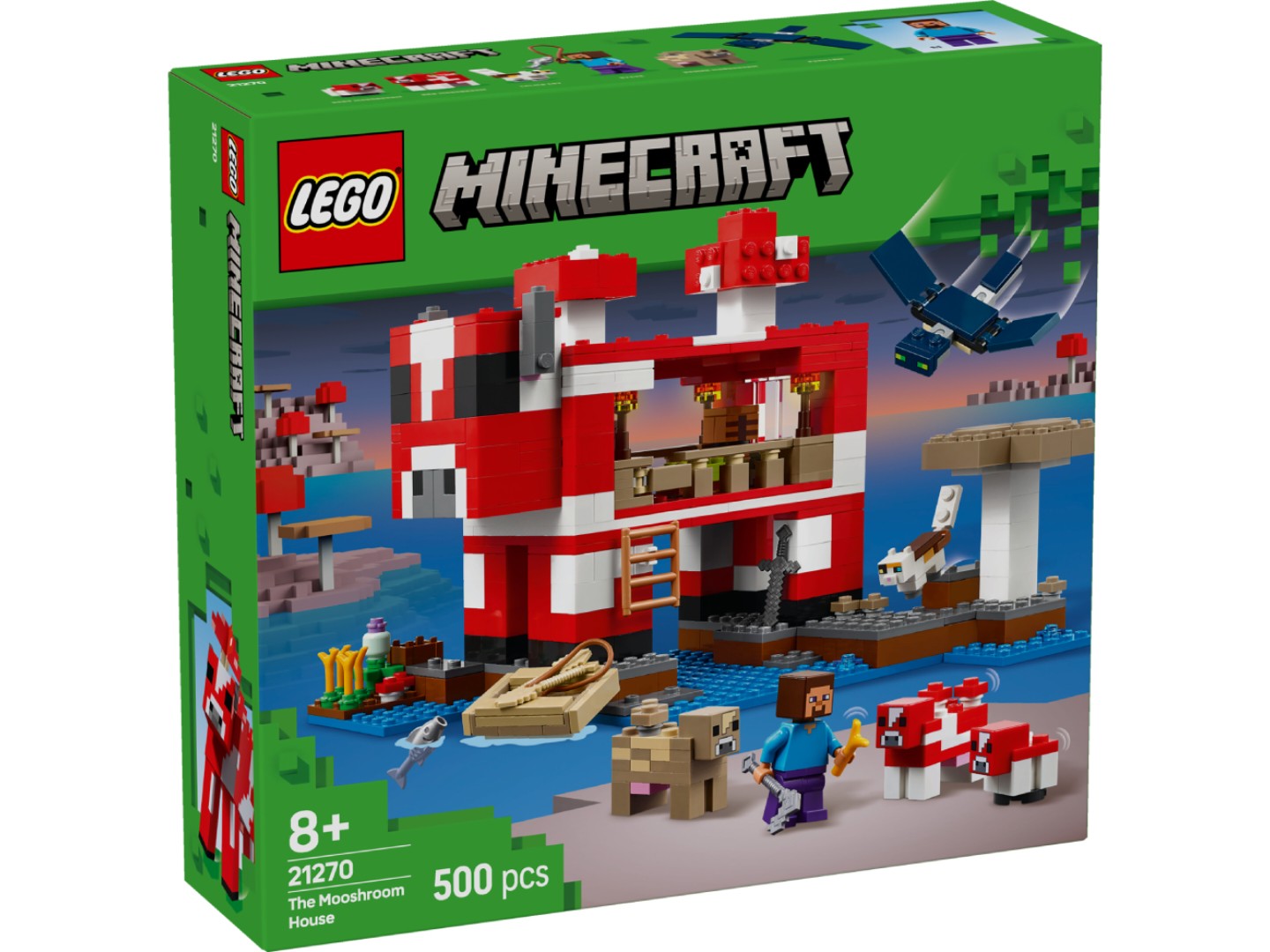 Конструктор LEGO Minecraft Грибний будинок (21270) — фото 10
