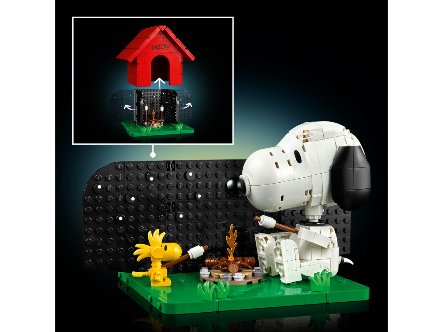 Конструктор LEGO Ideas «Дрібнота»: будка Снупі (21368) — фото 10