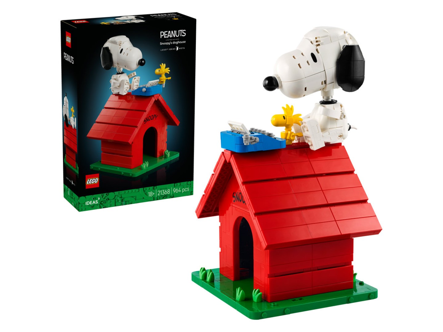 Конструктор LEGO Ideas «Дрібнота»: будка Снупі (21368) — фото 1
